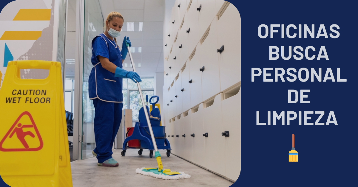 Personal para limpieza de oficinas