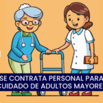Se contrata personal para cuidado de adultos mayores